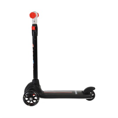 Самокат 3-х колесный SCOOTER / 801 /уп 8/ чёрный