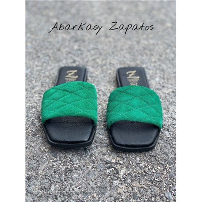 Ab.Zapatos 3420 TREBOL+AB.Z PELLE JOLI (390) verde