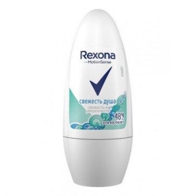 Rexona deo-roll 50 ml жен Свежесть душа