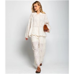 Костюм #КТ2003 (2), светло-бежевый