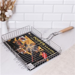 Решетка для барбекю глубокая 42х30х65 см / 112-3 /уп 20/ 0,950