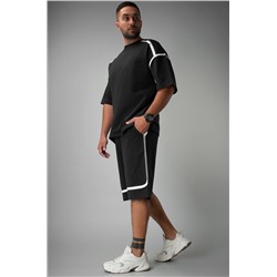 Мужской костюм оверсайз из футера двухнитки Happyfox