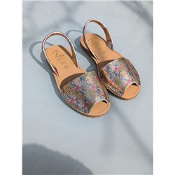 Босоножки - абаркасы от AB.Zapatos · 3207 · LIRIOS PLATINO correas АКЦИЯ