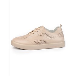 05-YD20-2D DK. BEIGE Кроссовки женские (натуральная кожа)