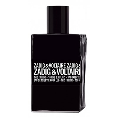 ZADIG & VOLTAIRE THIS IS HIM edt (m) 100ml TESTER