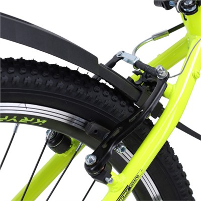 Велосипед 24" рама 13" 7sp KRYPTON ОРЛЁНОК ригид зелёный