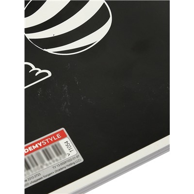 УЦЕНКА Альбом д/рис А4, 40л греб Космокот, мет пленка, 100г/м2