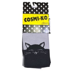 С795(Л) Колготки детские св.серый/т.серый/104-110