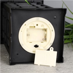 Светильник фонарь настольный 33 см три свечи / YR1369B /уп 24/от батареек