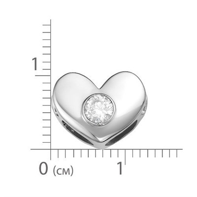 Колье из серебра на леске - 940