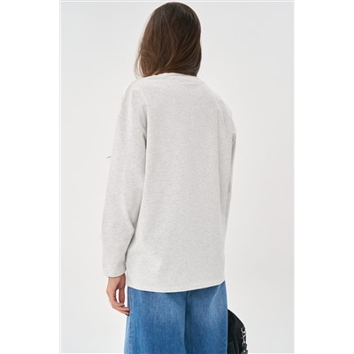 Лонгслив Эшли (серый)