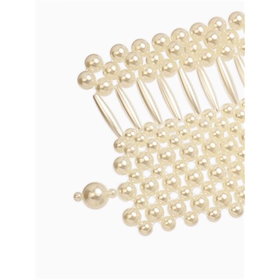 Колье-чокер жемчуг «Богема», d=8, 10, 12, белое