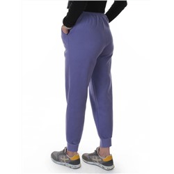 2621 LILAC Штаны спортивные утепленные женские (85% хлопок, 10% полиэстер, 5% спандекс)