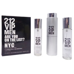 Набор духов 3х20мл Carolina Herrera 212 VIP Men