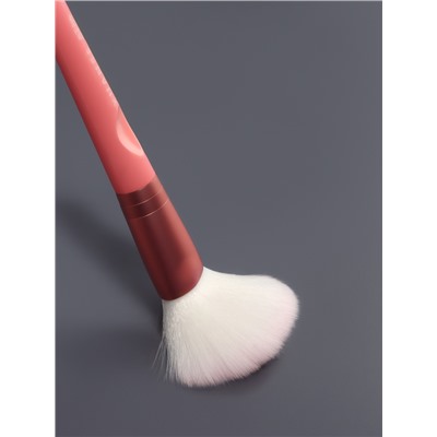 Набор кистей для макияжа MAKEUP, 7 предметов, в тубе, розовый