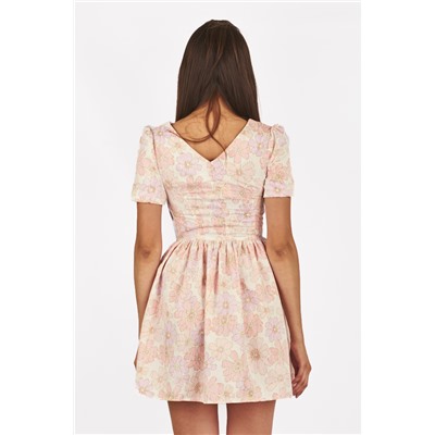 Женское платье мини летнее 2657 размер 44, 46