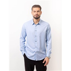 003J Мужская рубашка JenTa голубой
