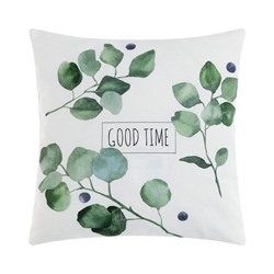 Наволочка декоративная «Этель. Эвкалипт» (вид 1), 40×40 см, 100% хлопок