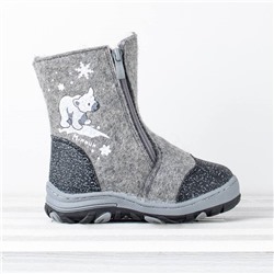 Валенки  М.Мичи мл9432с-4 сер ( 2,0)