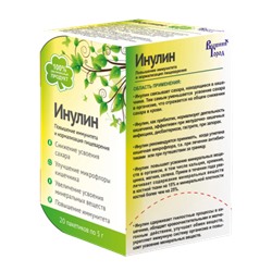 Инулин "Вышний город" 100 г (20 шт по 5 г)