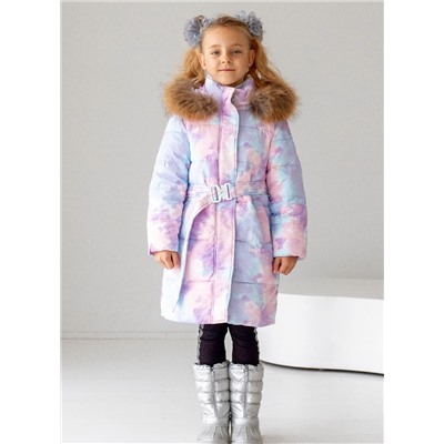 21309-S Пальто для девочки Anernuo Розовый/116