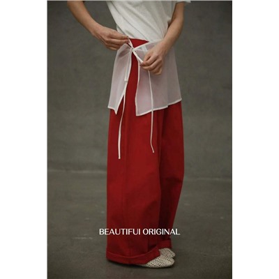 Брюки женские 88636 красный