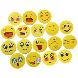 Блок с липким краем «Смайлы», 100 листов, МИКС