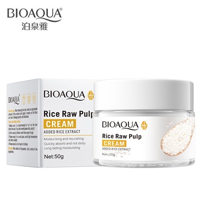 Крем для лица с экстрактом риса BIOAQUA , 50 гр. (Срок 10.2025)