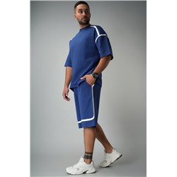 Мужской костюм оверсайз из футера двухнитки Happyfox