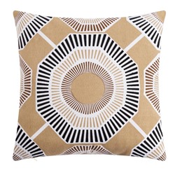 Наволочка декоративная 40×40 см, Circle beige, 100% хлопок