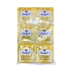 (Упаковка 24 шт) Кондиционер для стирки белья Comfort Beauty perfume softener Daisy and Lily 17 мл x 24 шт