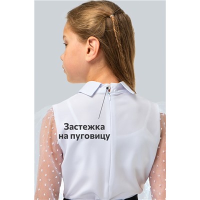 Блузка для девочки с добавлением вискозы Happyfox