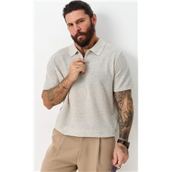 Футболка лен F111-07LN l.grey