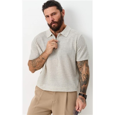 Футболка лен F111-07LN l.grey