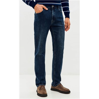 Джинсы муж. F521-0156R dark blue
