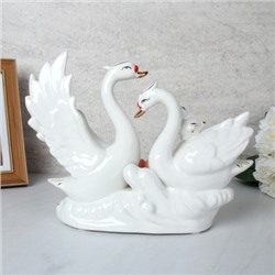 Статуэтка Лебеди 25х9х19 см / W3167 /уп 24/