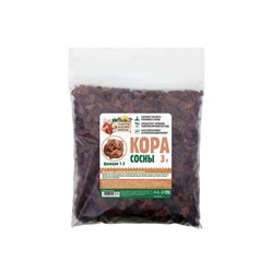 Кора сосны «Рецепты Дедушки Никиты», фр 1-3, 3 л