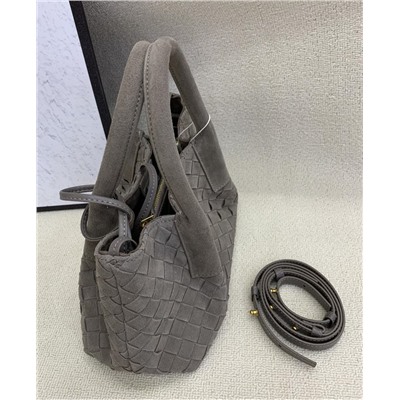 Женская сумка, замша,  MIRONPAN  90512 Серый