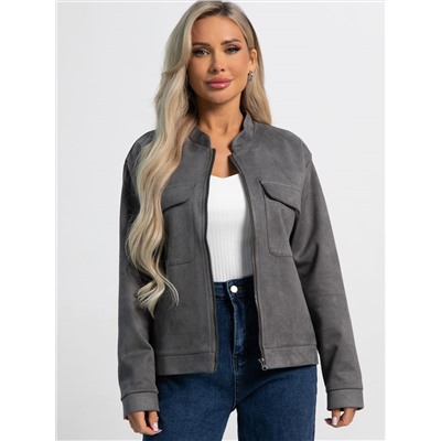 Бомбер Александра (графит) Б15302-2М