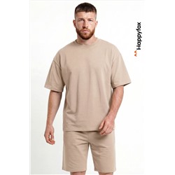 Мужской костюм из футера с шортами Happyfox