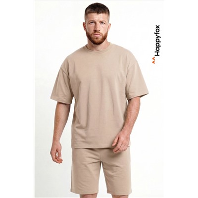 Мужской костюм из футера с шортами Happyfox