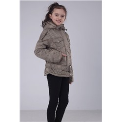 9036 Куртка для девочки Хаки/146