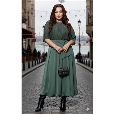 Платье Vittoria Queen 26913 зеленый