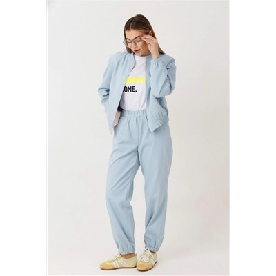 Костюм брючный 5391 голубой