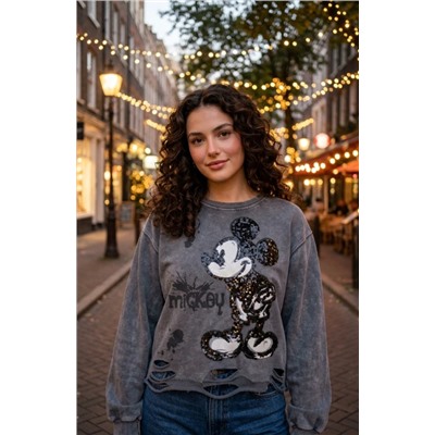 Свитшот с пайетками