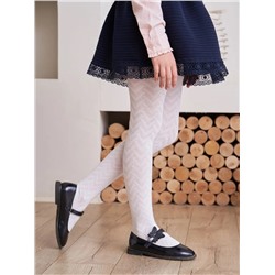 Колготки Лукоморье 272 бел Зиг-Заг М