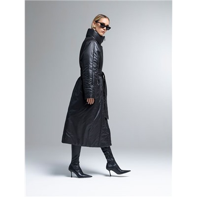 Плащ женский черный