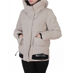 PE23-2 BEIGE Куртка зимняя женская оверсайз (150 гр. холлофайбер)