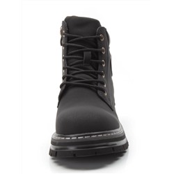 01-P8305-2 BLACK Ботинки демисезонные женские (натуральная кожа)