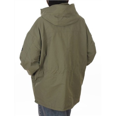 3104 GREEN Куртка демисезонная женская (100 гр. холлофайбер)